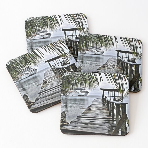 Item preview, Deck by the ocean in the Caribbeans designed and sold by celinebisson.