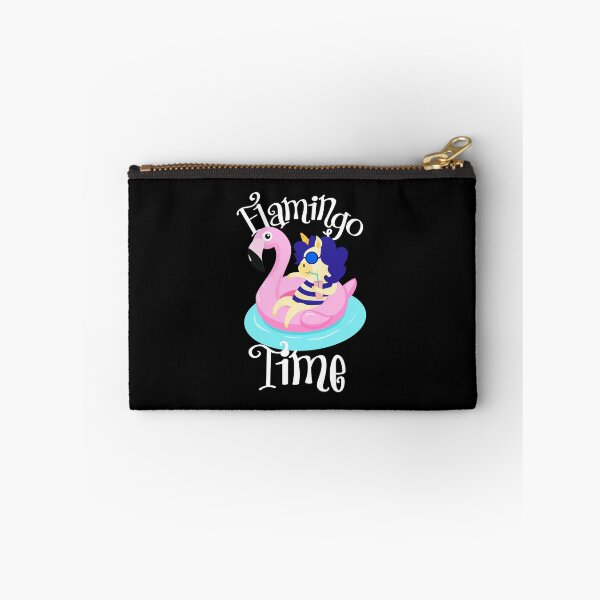 Item preview, Flamingo Time with Unicorn Pool Float Graphic design designed and sold by NoveltyMerch.