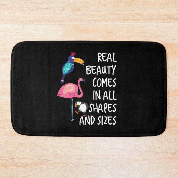 Item preview, Real Beauty Comes in All Shapes and Sizes design designed and sold by NoveltyMerch.