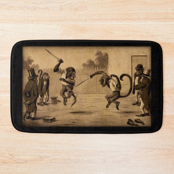 Item preview, Monkey Knife Fight designed and sold by DudePal.