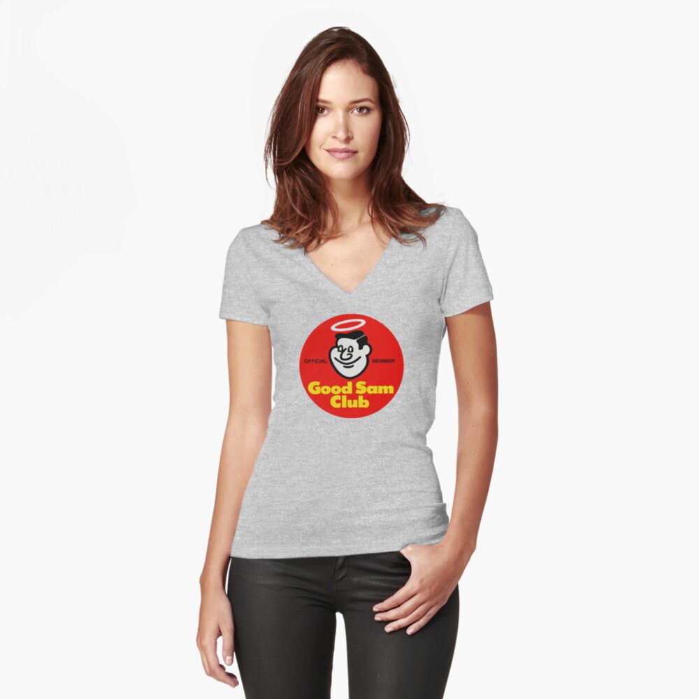 Item preview, Fitted V-Neck T-Shirt designed and sold by hilda74.