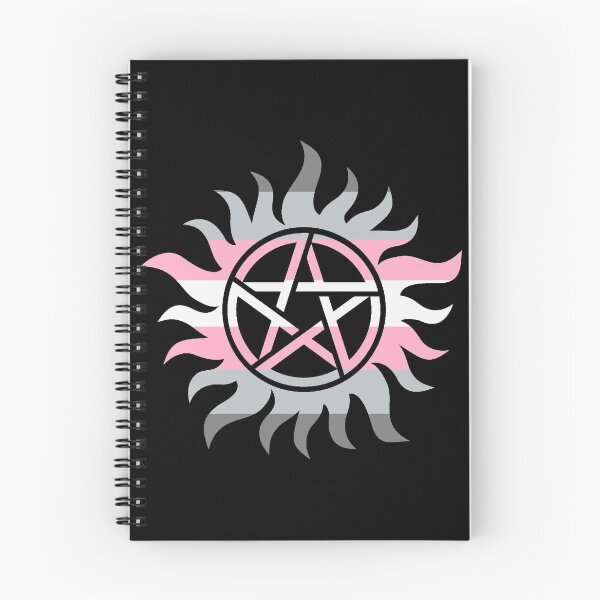 Item preview, demigirl supernatural winchester tattoo designed and sold by Simplipride.
