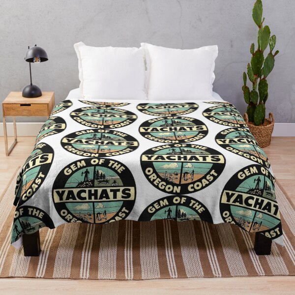 Item preview, Yachats Oregon Vintage Travel Decal designed and sold by hilda74.
