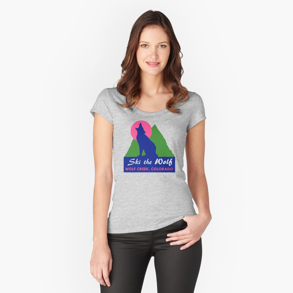 Item preview, Fitted Scoop T-Shirt designed and sold by hilda74.