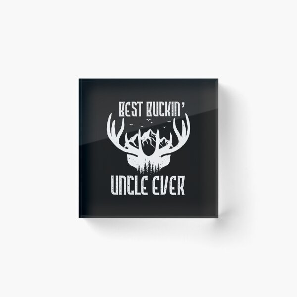 Item preview, Best Buckin' Uncle Ever Deer Hunting Bucking Funny design designed and sold by NoveltyMerch.