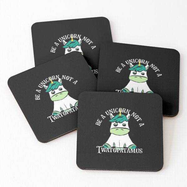 Item preview, Be A Unicorn Not A Twatopatamus Funny design designed and sold by NoveltyMerch.