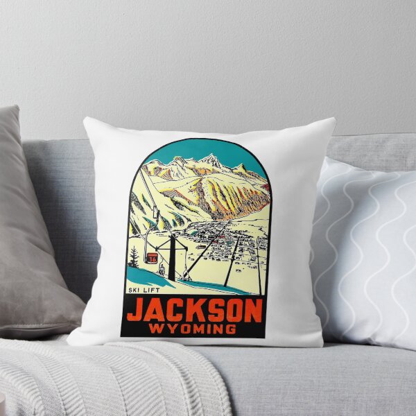Item preview, Jackson Wyoming Vintage Travel Decal designed and sold by hilda74.
