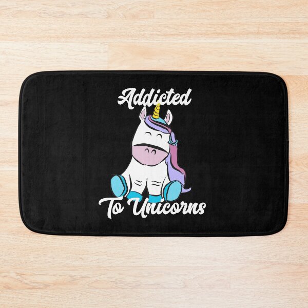 Item preview, Unicorn product Addicted To Unicorns Hand Drawn Graphic design designed and sold by NoveltyMerch.