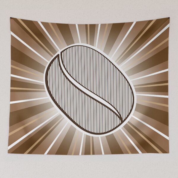 Item preview, Glowing Coffee Bean Sunrise designed and sold by Zethinova.