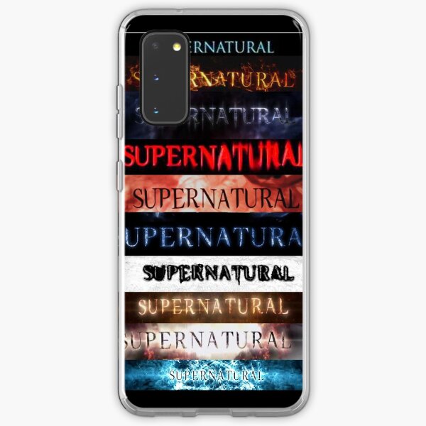 Supernatural intro seasons 1-10 Samsung Galaxy Soft Case