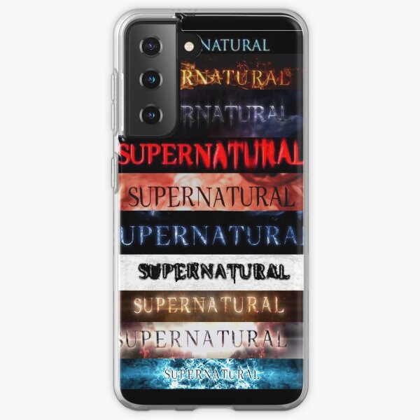 Supernatural Intro Jahreszeiten 1-10 Samsung Galaxy Flexible Hülle