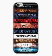Supernatural intro seasons 1-10 iPhone Case