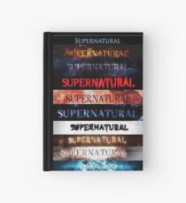 Supernatural intro seasons 1-10 Hardcover Journal