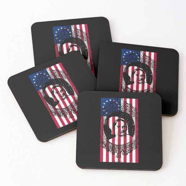Item preview, Betsy Ross Flag Portrait American Hero product designed and sold by NoveltyMerch.