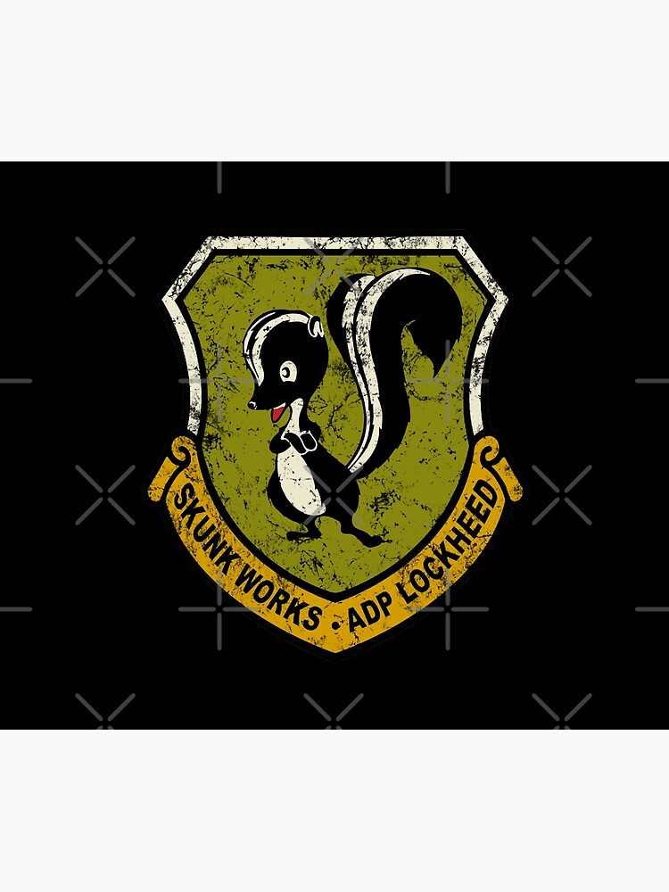 Lockheed Martin Skunk Works vintage logo by DudePal