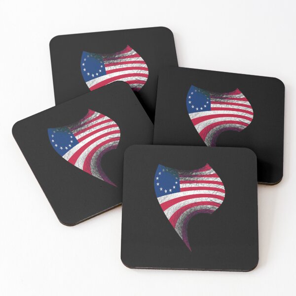 Item preview, Distressed Grunge Style Distorted Betsy Ross Flag  design designed and sold by NoveltyMerch.