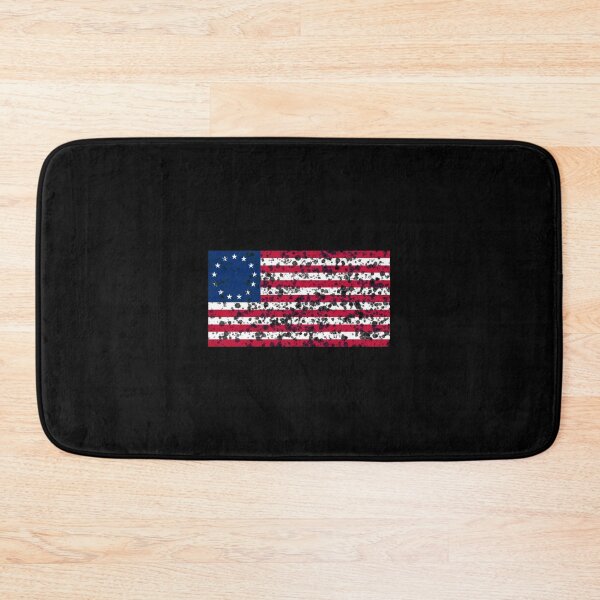 Item preview, Betsy Ross Flag Grunge Distressed Splatter Pattern graphic designed and sold by NoveltyMerch.