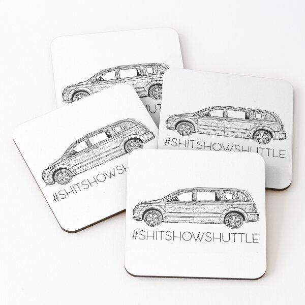 Item preview, Minivan sellout series: #shitshowshuttle - riding dirty - family car - #sliding doors, mom squad designed and sold by smooshfaceutd.