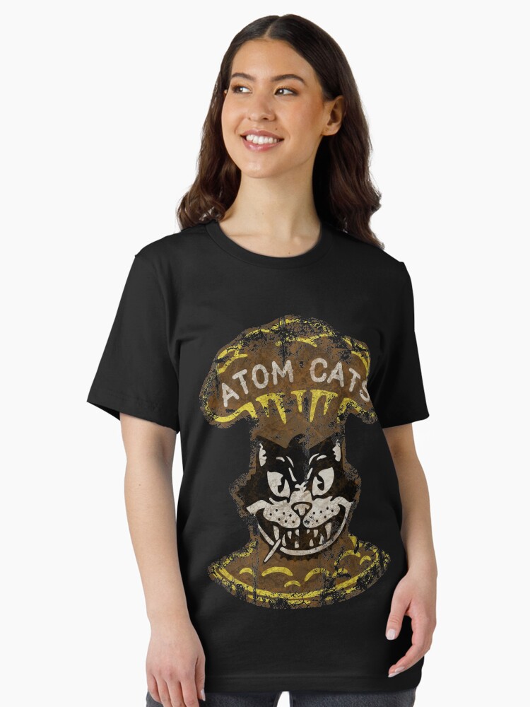 Thumbnail 2 von 7, Essential T-Shirt, Atom-Katzen designt und verkauft von DudePal.