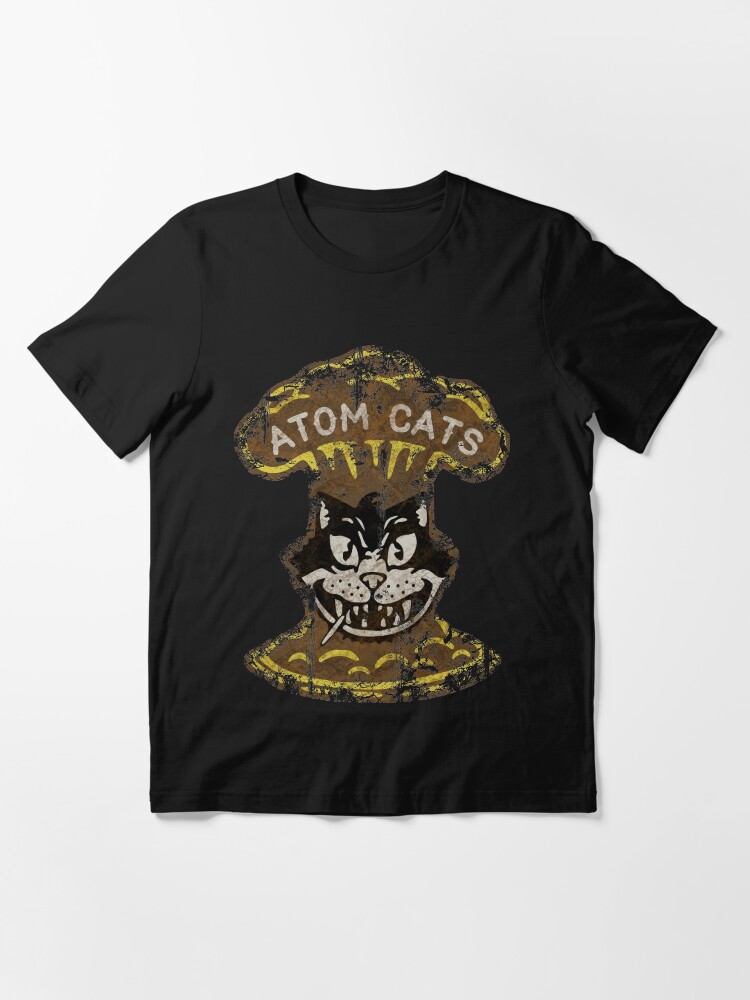 Thumbnail 3 von 7, Essential T-Shirt, Atom-Katzen designt und verkauft von DudePal.