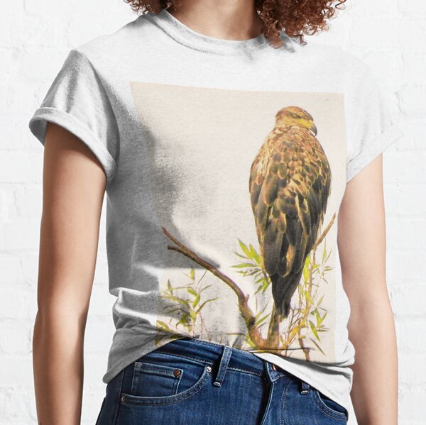 Juvenile Bald Eagle Keeps Watch Classic T-Shirt