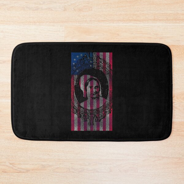 Item preview, Betsy Ross Flag Portrait American Hero Distressed Grunge graphic designed and sold by NoveltyMerch.
