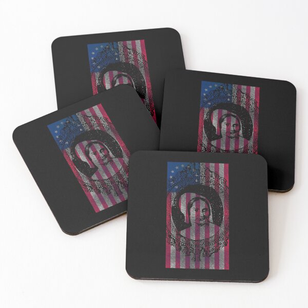 Item preview, Betsy Ross Flag Portrait American Hero Distressed Grunge graphic designed and sold by NoveltyMerch.