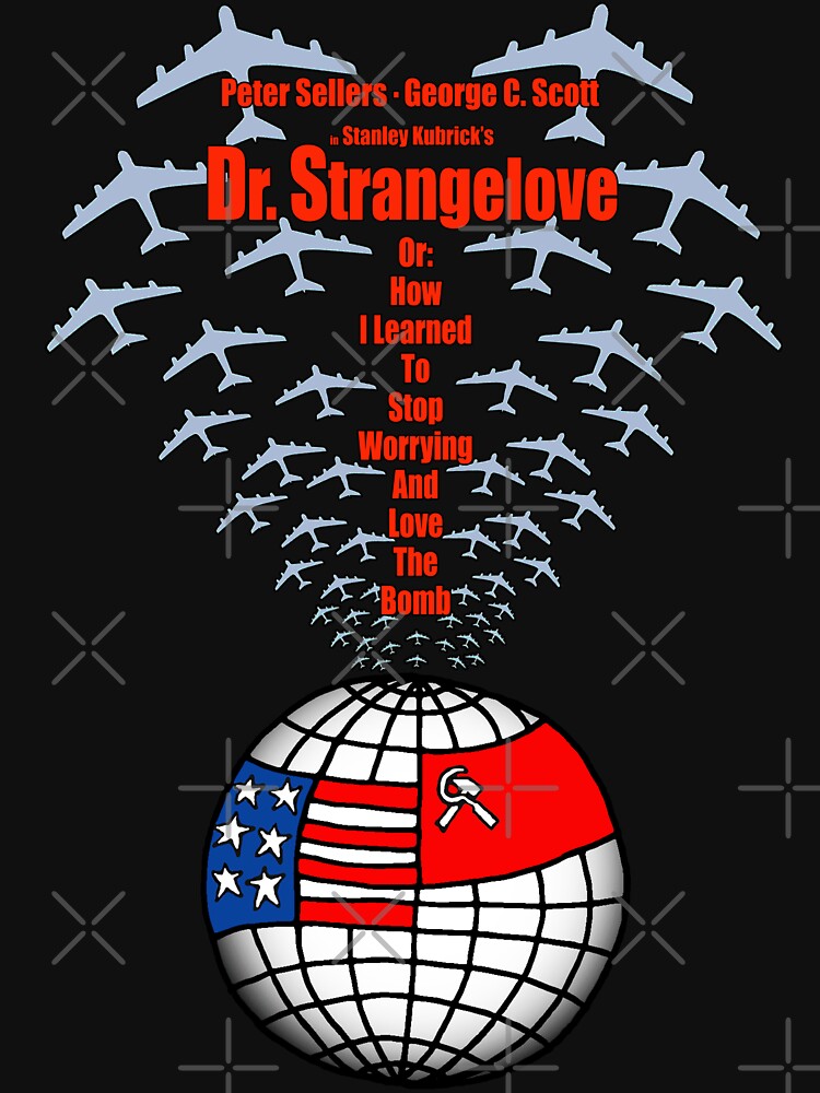 Thumbnail 7 of 7, Essential T-Shirt, Kubrick Dr. Strangelove Logo designed and sold by DudePal.