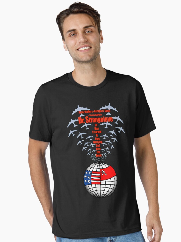 Thumbnail 1 of 7, Essential T-Shirt, Kubrick Dr. Strangelove Logo designed and sold by DudePal.