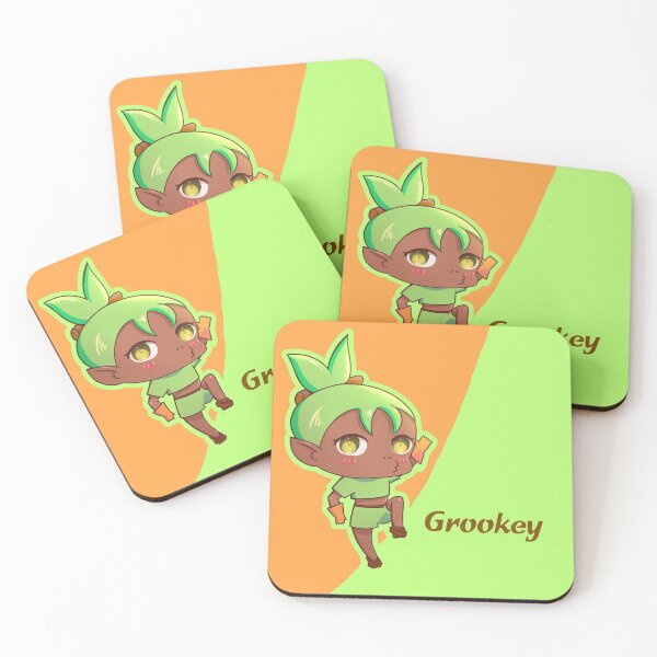 Item preview, Grookey Pokemon Sword and Shield Starter Pokemon Chibi Gijinka designed and sold by ellione-loire.