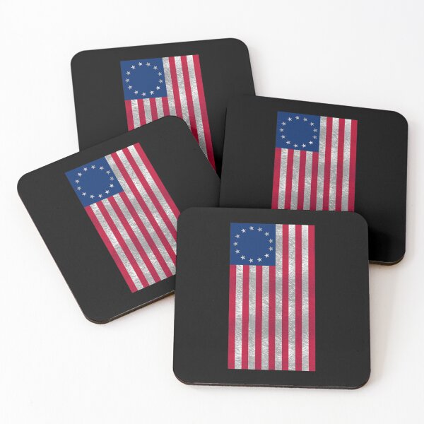 Item preview, Vertical Betsy Ross Flag Distressed Grunge Style Zip product designed and sold by NoveltyMerch.