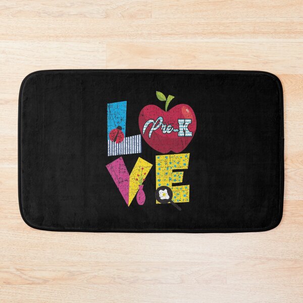 Item preview, Love Pre-K 90s Retro Style Grunge Vintage Preschool design designed and sold by NoveltyMerch.