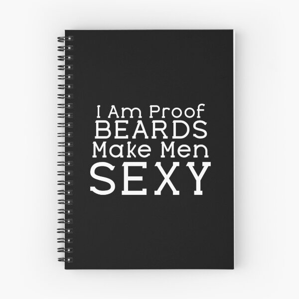 Item preview, Mens Funny design for Bearded Men I Am Proof Beards Make Men Sexy designed and sold by NoveltyMerch.