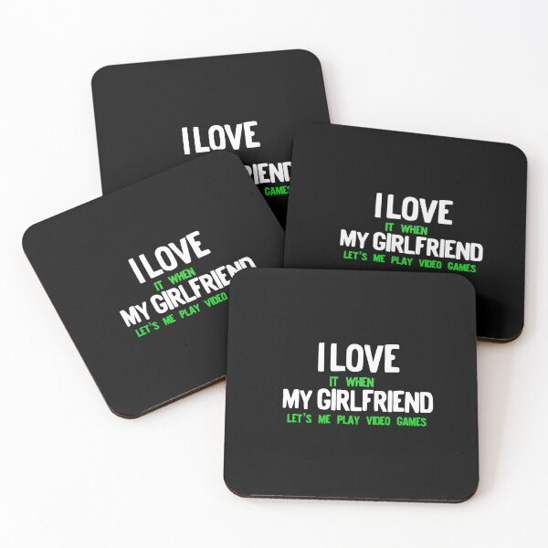 Item preview, I Love It When My Girlfriend Lets Me Play Video Games Gamer designed and sold by NoveltyMerch.