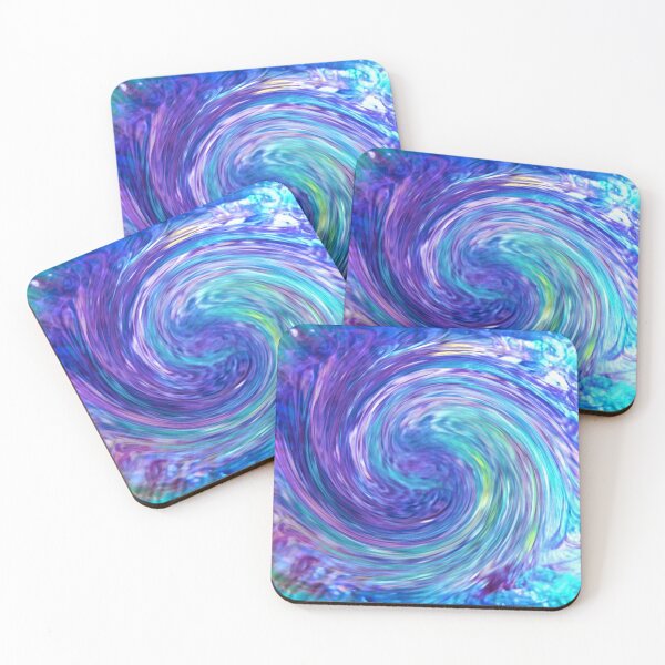 Item preview, Encaustic Green Swirl designed and sold by Katje Janisch.