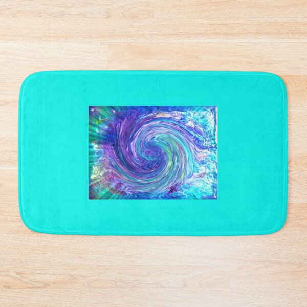 Item preview, Encaustic Green Swirl designed and sold by Katje Janisch.