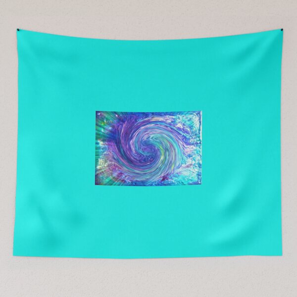 Item preview, Encaustic Green Swirl designed and sold by Katje Janisch.