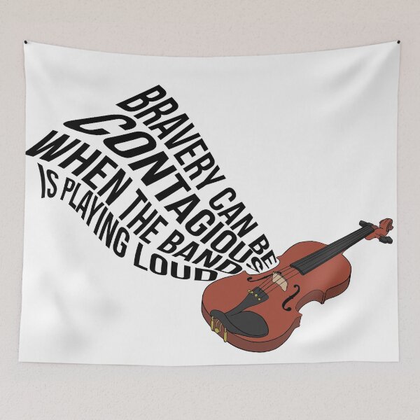 Item preview, Bravery Can Be Contagious designed and sold by firestargrey.