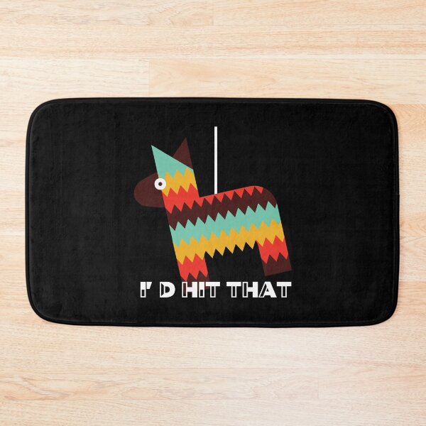Item preview, I'd Hit That Pinata print Cinco de Mayo Retro Vintage Style designed and sold by NoveltyMerch.