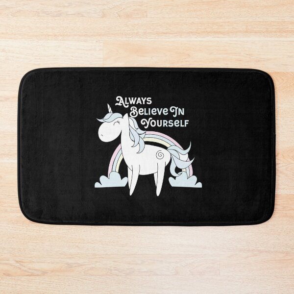 Item preview, Cute Unicorn design Always Believe In Yourself designed and sold by NoveltyMerch.