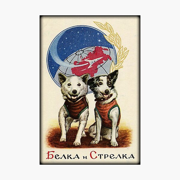 Item preview, Belka and Strelka Space Dogs designed and sold by DudePal.