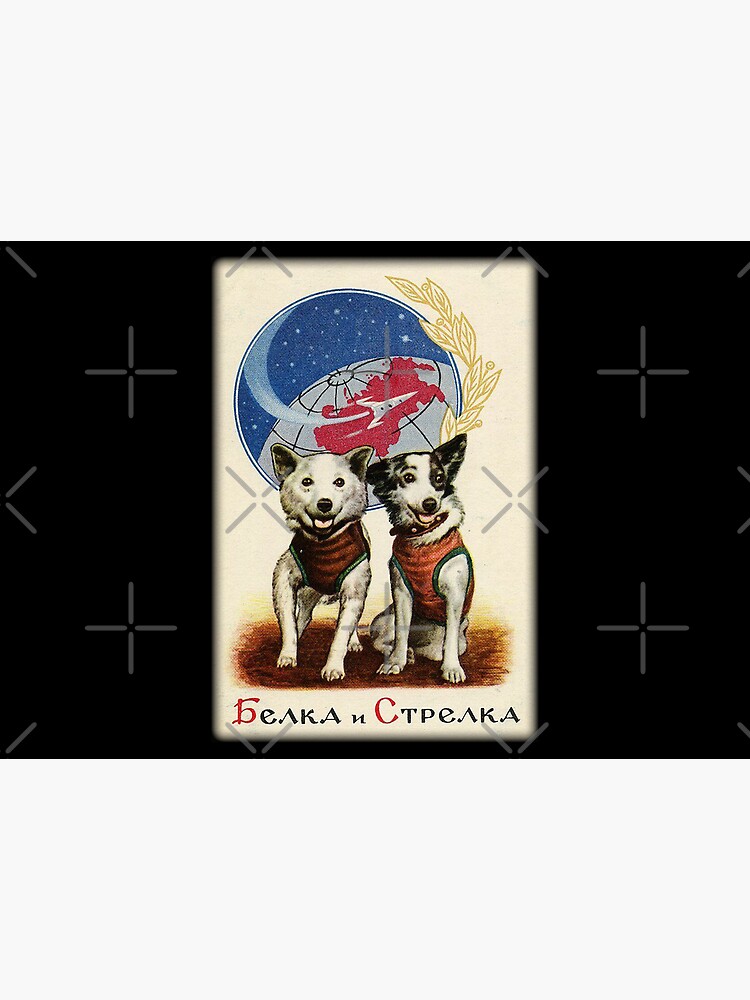 Belka and Strelka Space Dogs by DudePal