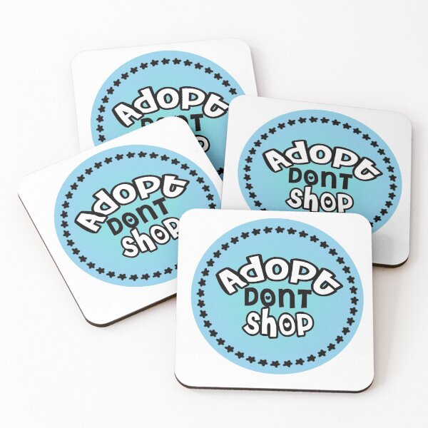 Item preview, Adopt Dont Shop designed and sold by hellokittygems.