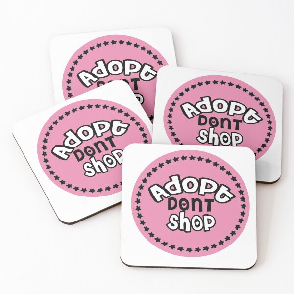 Item preview, Adopt Dont Shop designed and sold by hellokittygems.