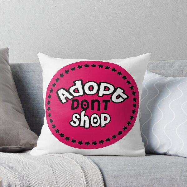 Item preview, Adopt Dont Shop designed and sold by hellokittygems.
