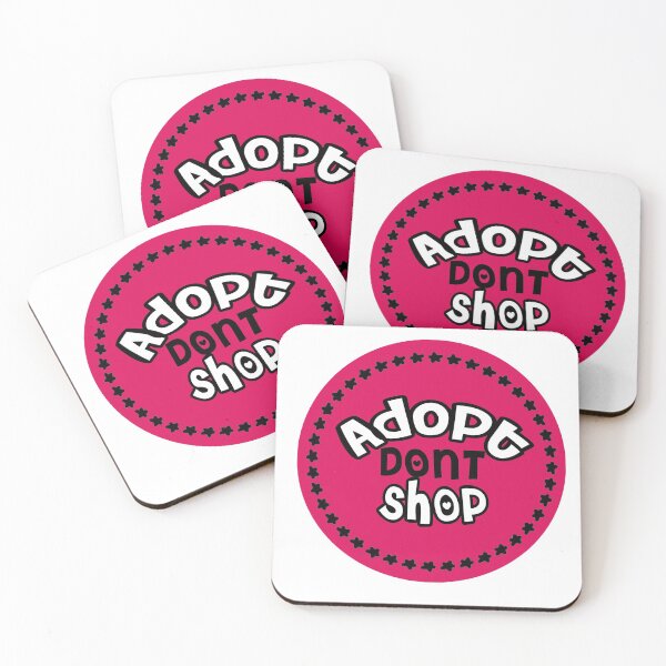 Item preview, Adopt Dont Shop designed and sold by hellokittygems.