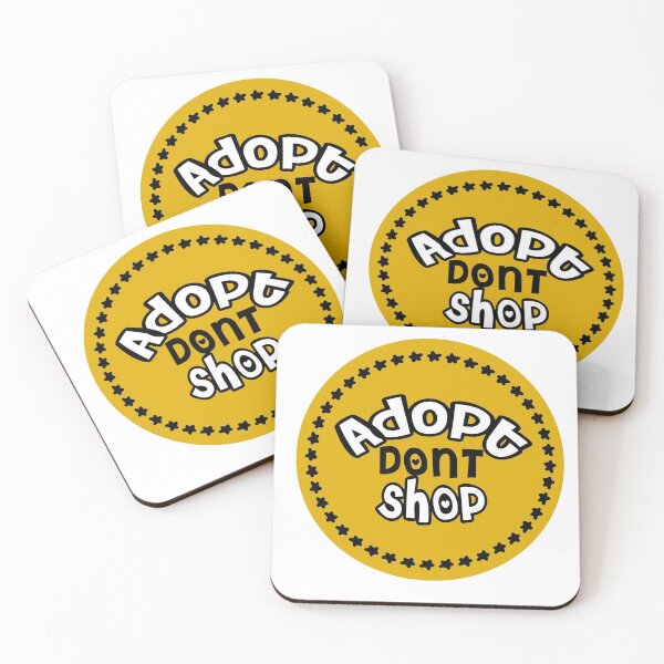 Item preview, Adopt Dont Shop designed and sold by hellokittygems.