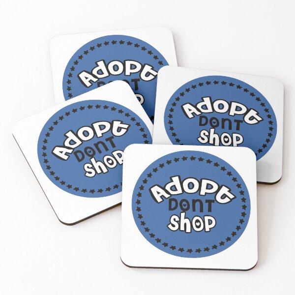 Item preview, Adopt Dont Shop designed and sold by hellokittygems.