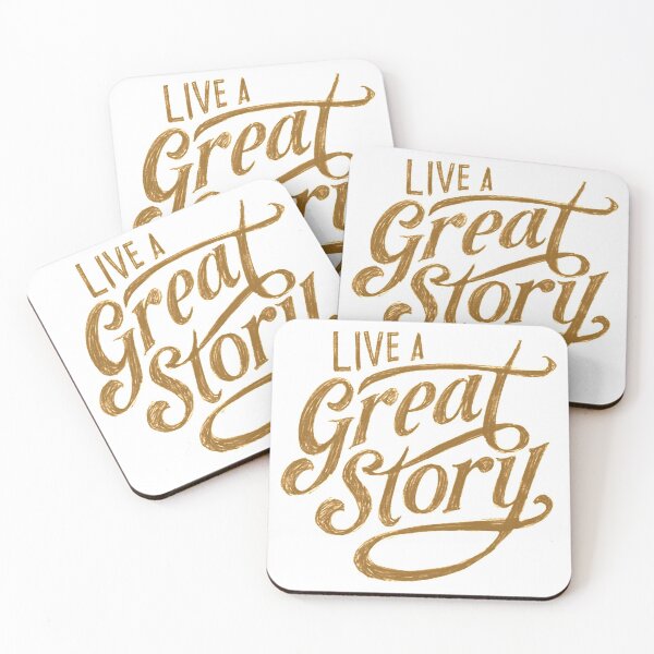 Item preview, Live a great story  designed and sold by Kerry Pritchard.