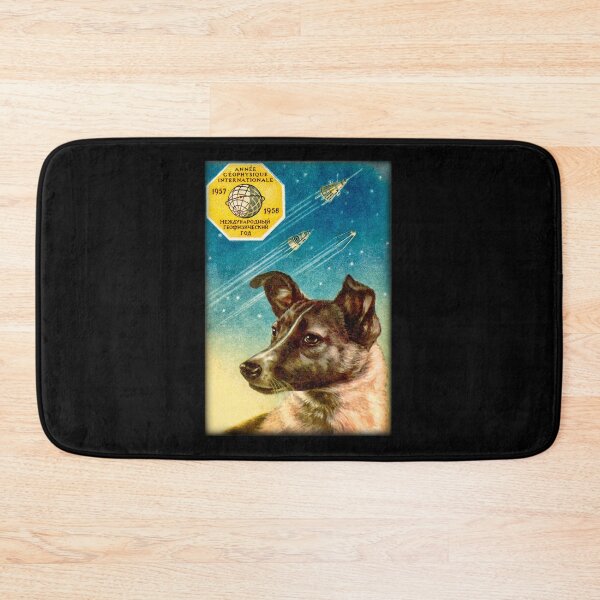Item preview, Laika the Sputnik 2 Russian Space Dog! designed and sold by DudePal.